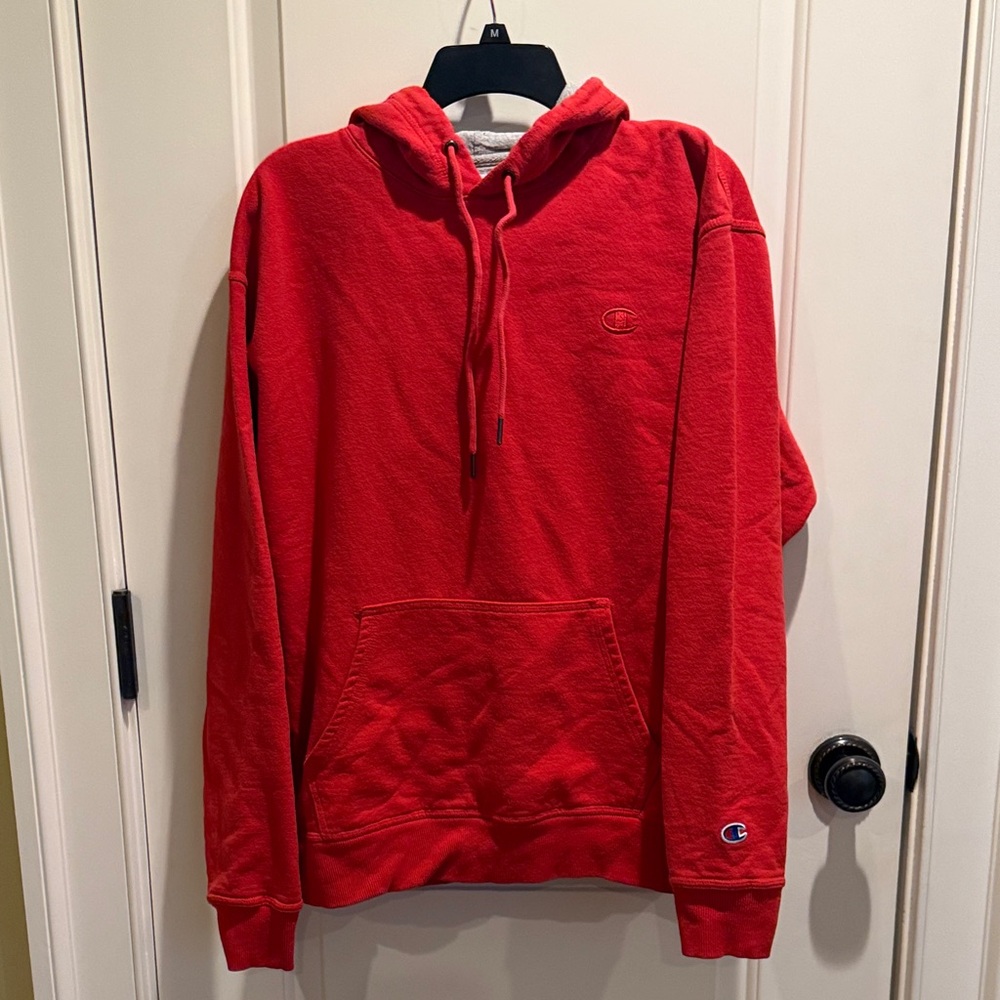 Champion Men's Classic Red Hoodie
